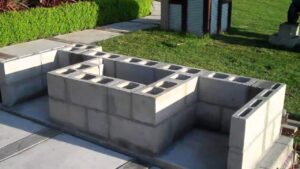 DIY backyard Fireplace
