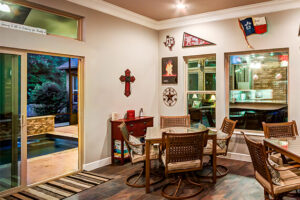 Creekstone Outdoor Living Custom Pool Houses in Spring, Texas