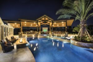 The Best Outdoor Accessories For a Backyard Oasis, Outdoor Lighting, Outdoor Kitchen, Creekstone Outdoor Living, Houston, Texas